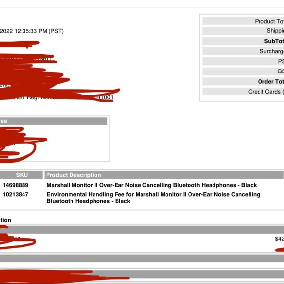 Marshall noise cancelling headphones - Picture 6 of 6